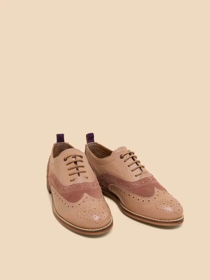 Women White Stuff Footwear Thistle Lace Up Leather Brogue Women White Stuff Footwear Thistle Lace Up Leather Brogue