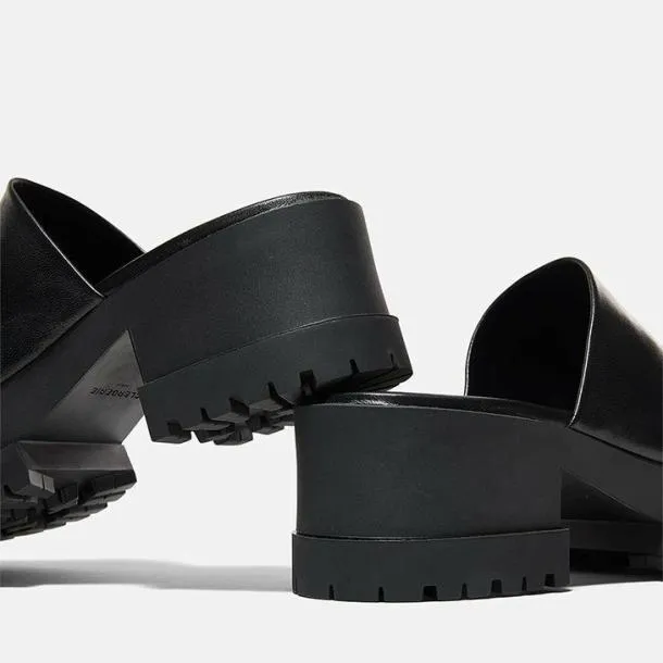 Women WIAM Black Clergerie Mules
