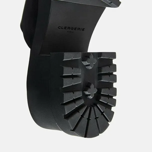 Women WIAM Black Clergerie Mules