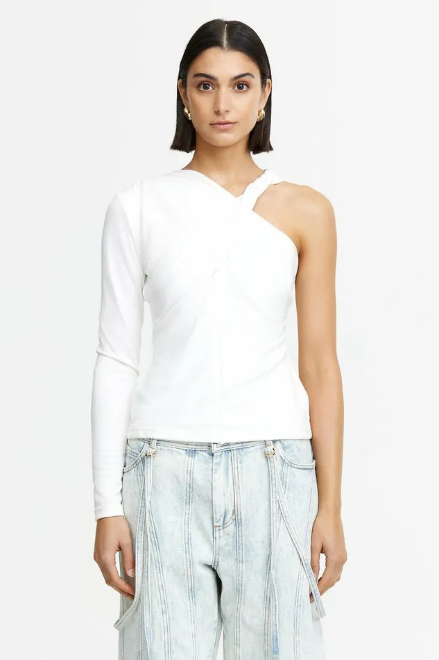 Women WYSON TOP Ivory Acler Tops