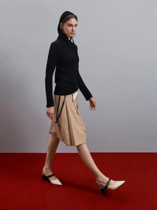 Women Yvette Mary Jane Slingback Pumps 8211 Chalk CHARLES and KEITH Heels