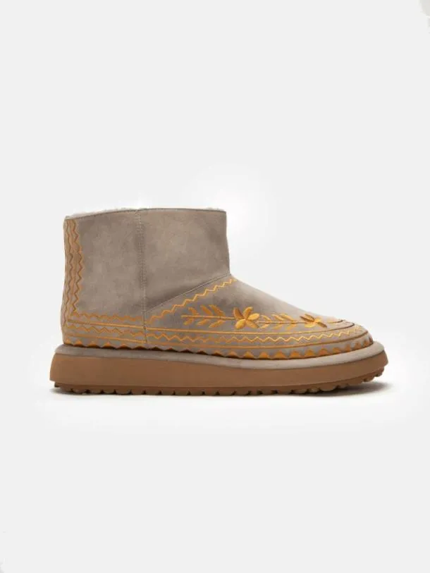 Women ZARINA Stone Clergerie Ankle Boots