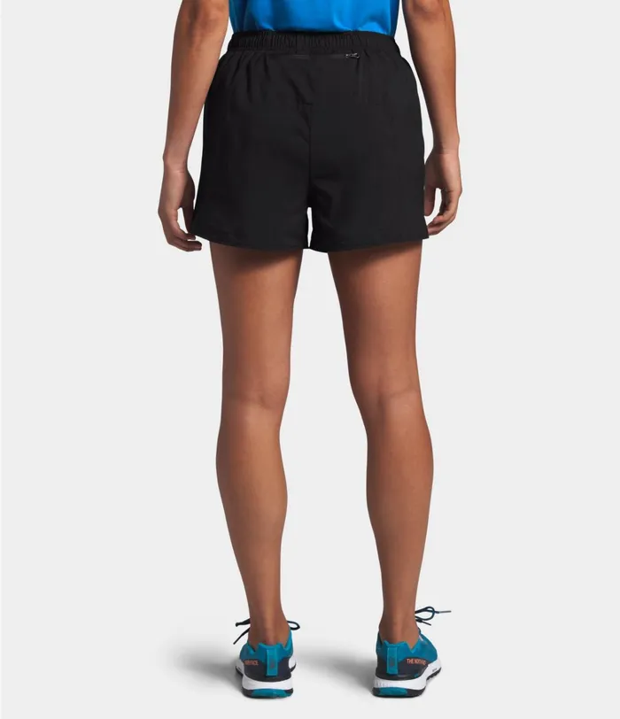 Womens Active Trail Run Short Tnf Black The North Face Active Bottoms