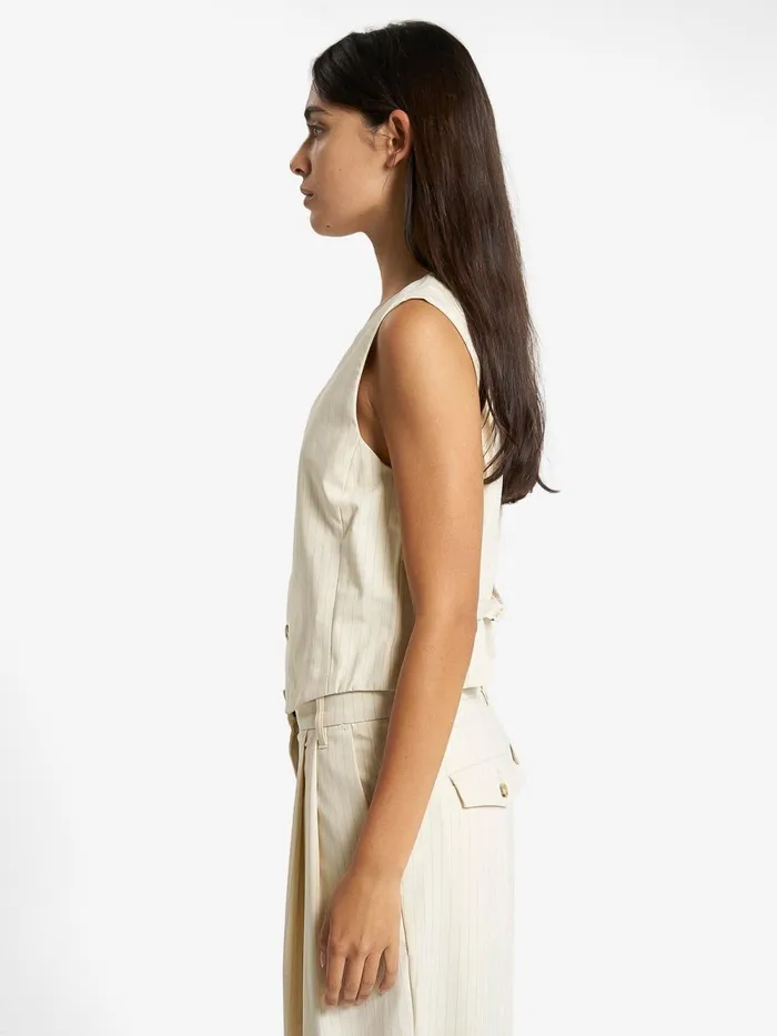 Womens Agnes Vest Milk Thrills Tops and Tees