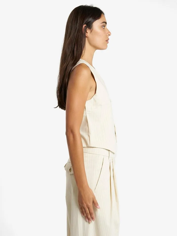 Womens Agnes Vest Milk Thrills Tops and Tees