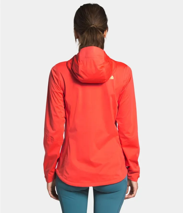 Womens Allproof Stretch Jacket Flare Orange The North Face Rainwear