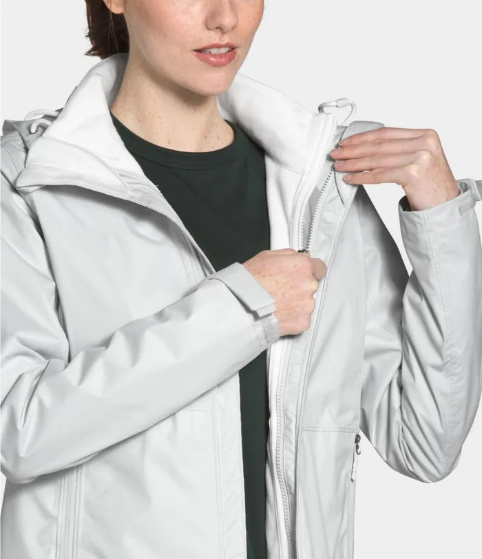 Womens Arrowood Triclimate Jacket Tin Greytnf White The North Face 3In1