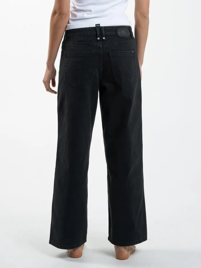 Womens Billie Low Jean Dusk Black Thrills Denim
