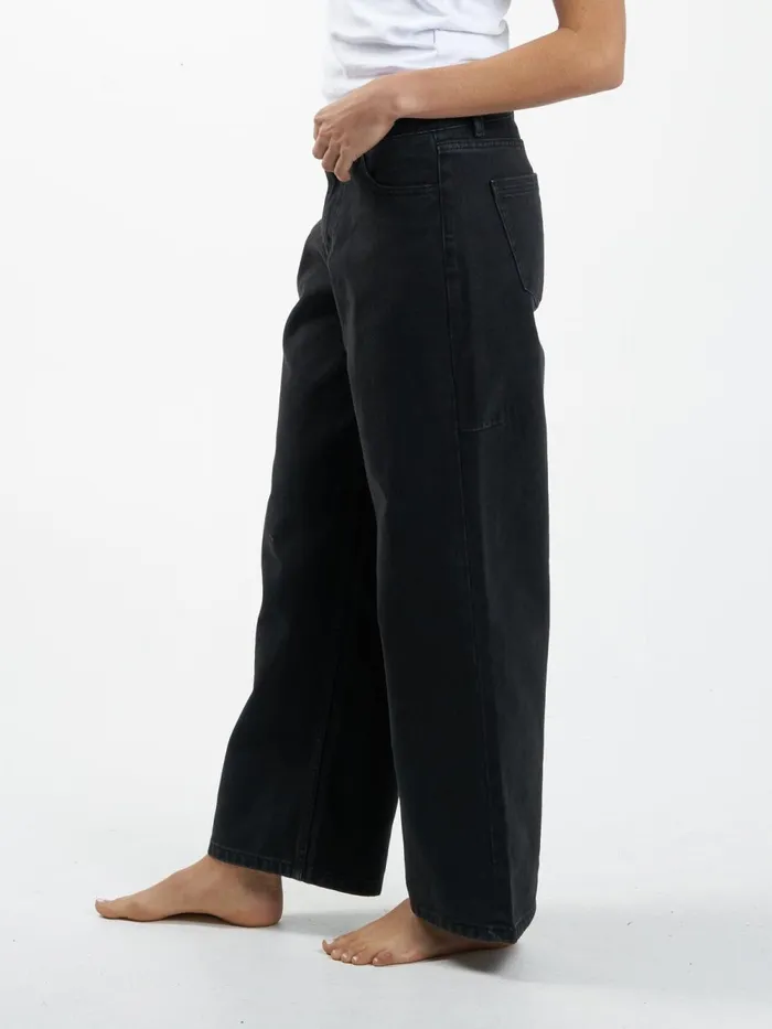 Womens Billie Low Jean Dusk Black Thrills Denim