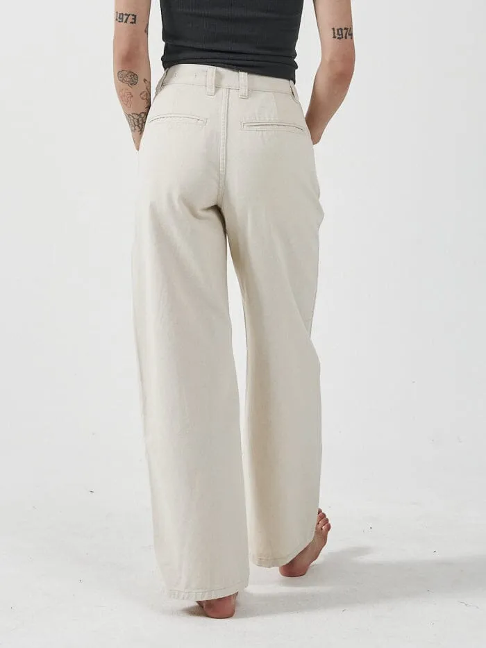 Womens Composure Pant Unbleached Thrills Pants