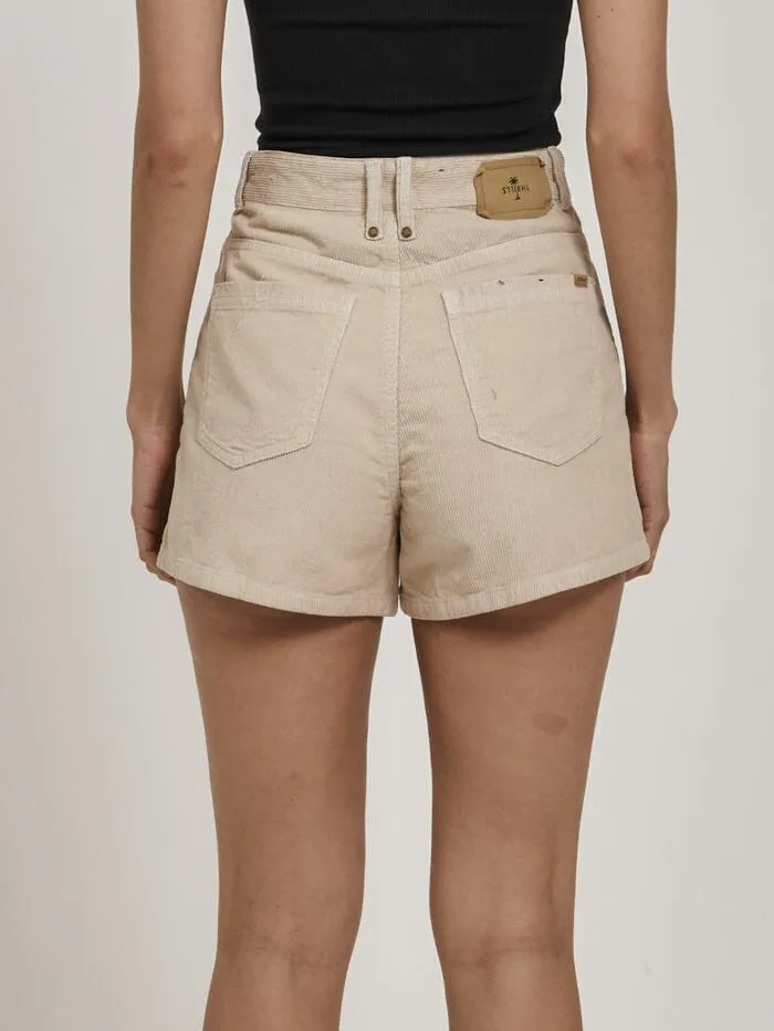 Womens Erica Cord Short Soft Tan Thrills Shorts