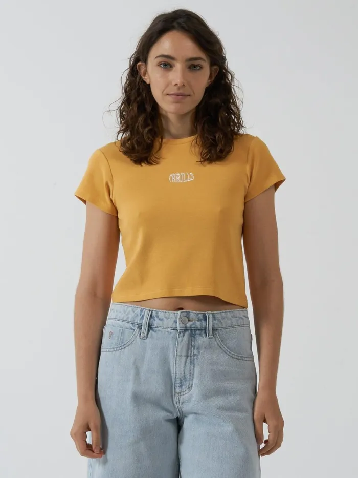 Womens Fisheye Mini Tee Eureka Thrills Tops and Tees