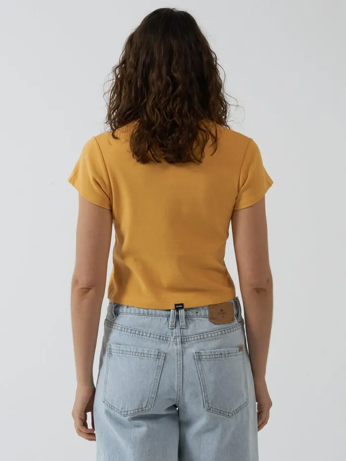 Womens Fisheye Mini Tee Eureka Thrills Tops and Tees