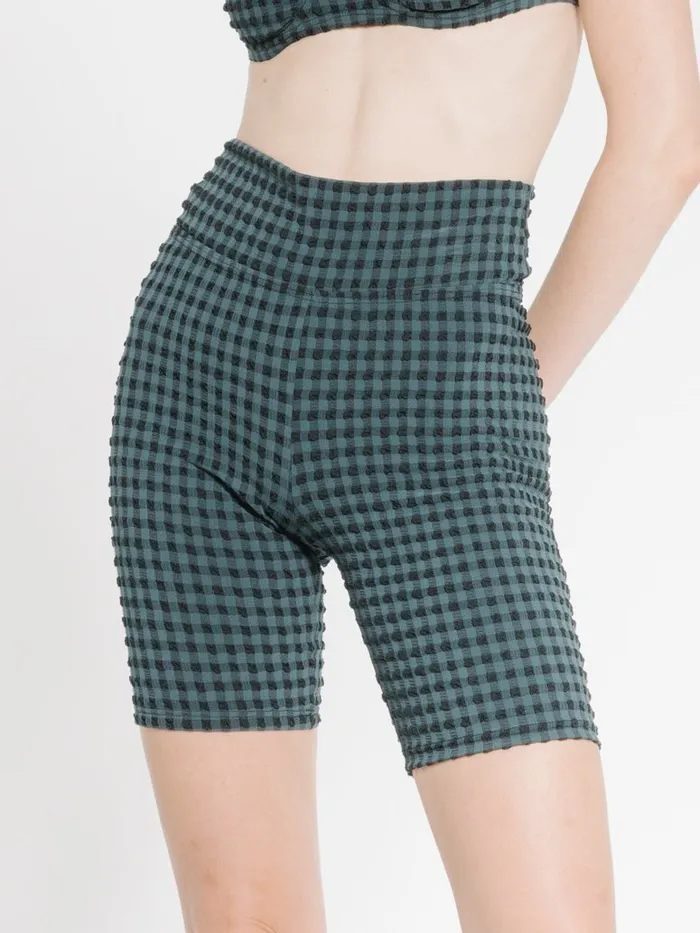 Womens Georgie Bike Short Pine Thrills Shorts