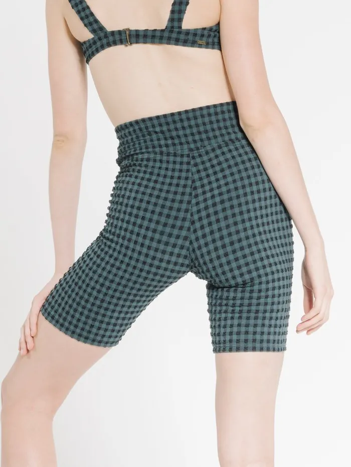 Womens Georgie Bike Short Pine Thrills Shorts