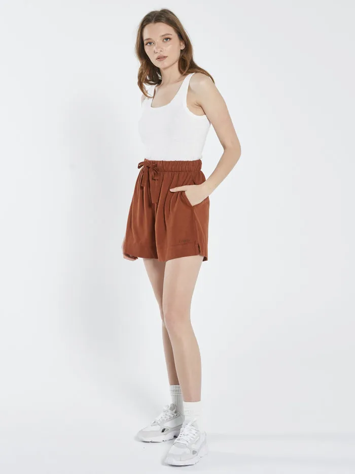 Womens Hemp Field Short Coffee Thrills Shorts