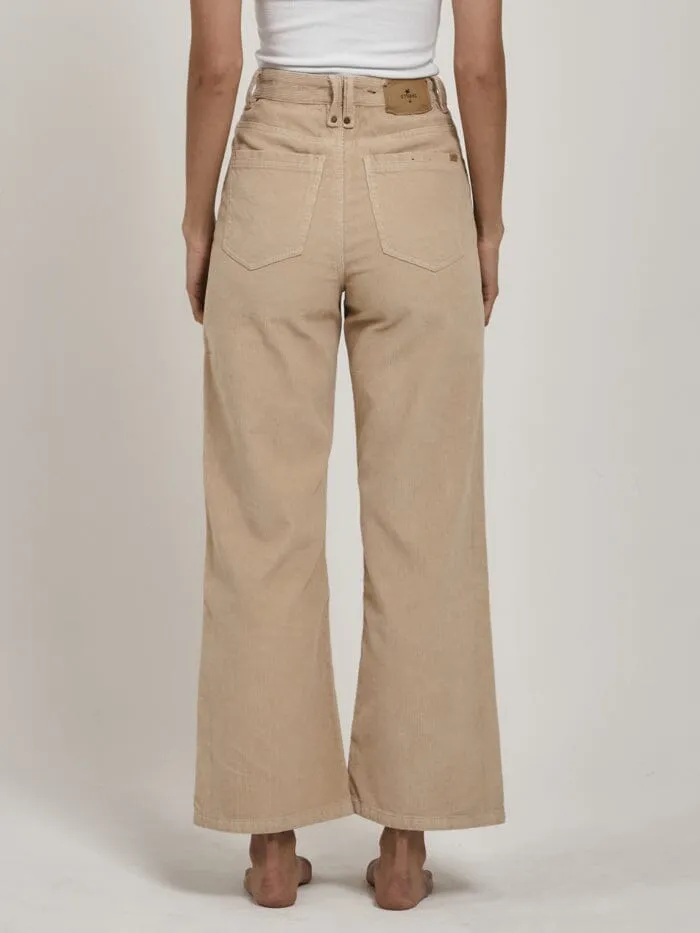 Womens Holly Cord Pant Soft Tan Thrills Pants