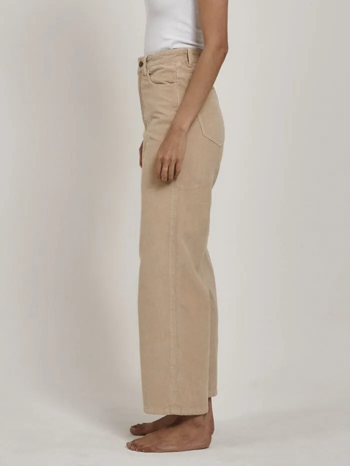 Womens Holly Cord Pant Soft Tan Thrills Pants