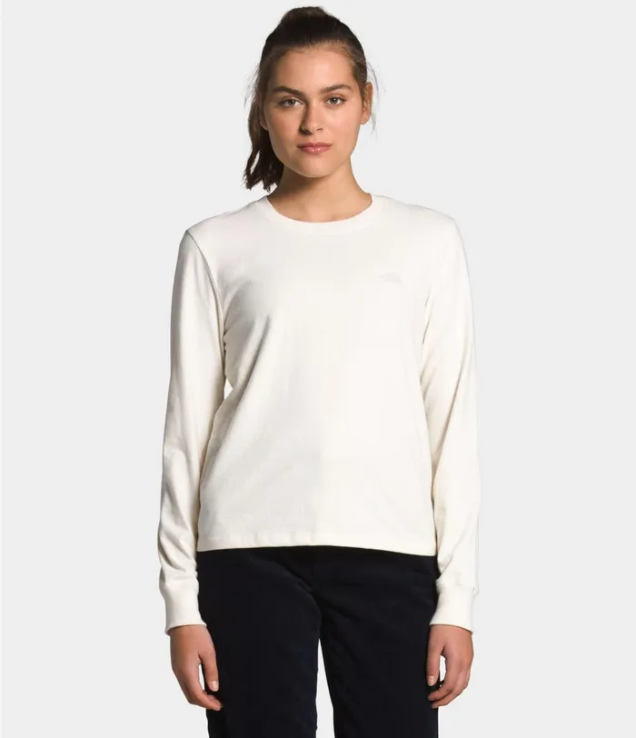Womens Long Sleeve Berkeley Tee Raw Undyed The North Face TShirts