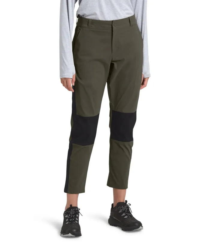 Womens North Dome Crop Pant New Taupe The North Face Pants