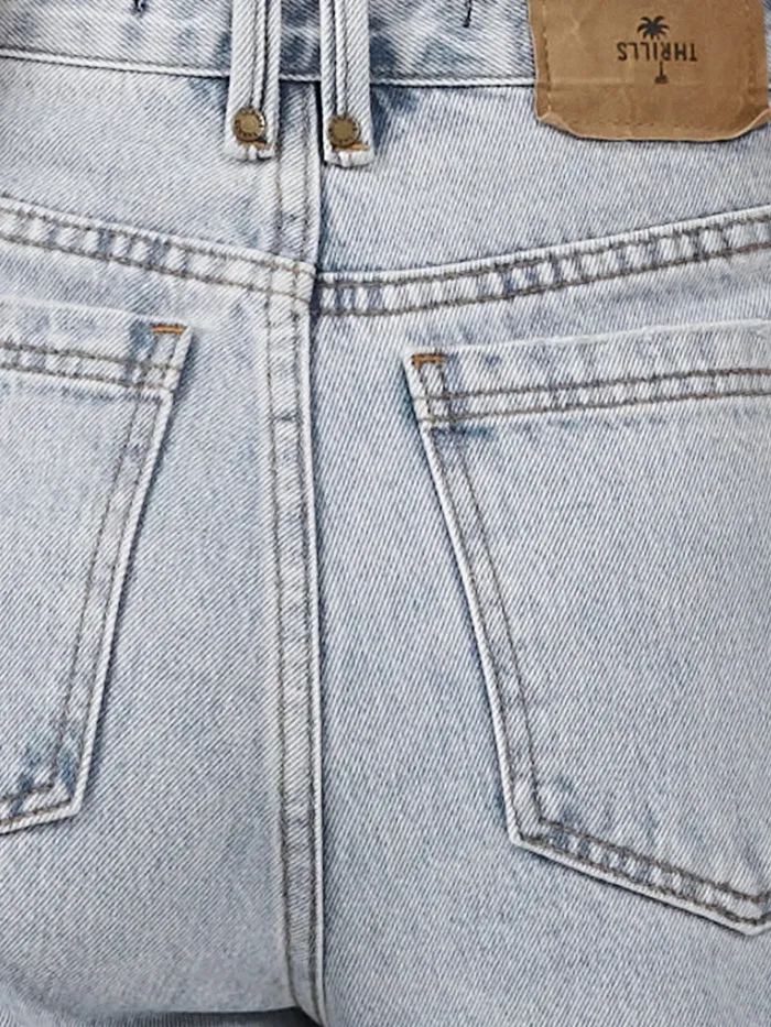 Womens Paige Jean Faded Generation Blue Thrills High Waisted Jeans