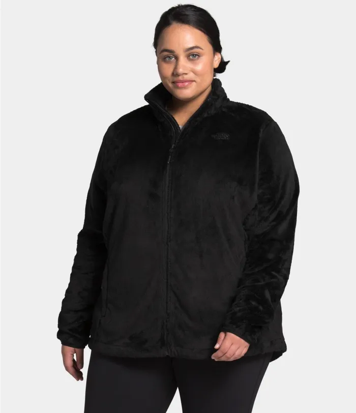 Womens Plus Osito Jacket Tnf Black The North Face Fleece
