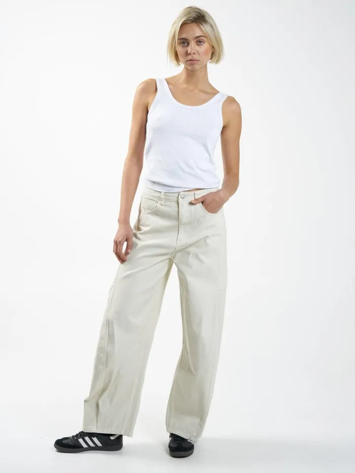 Womens Ronnie Jean Bone Thrills Mid Rise Jeans