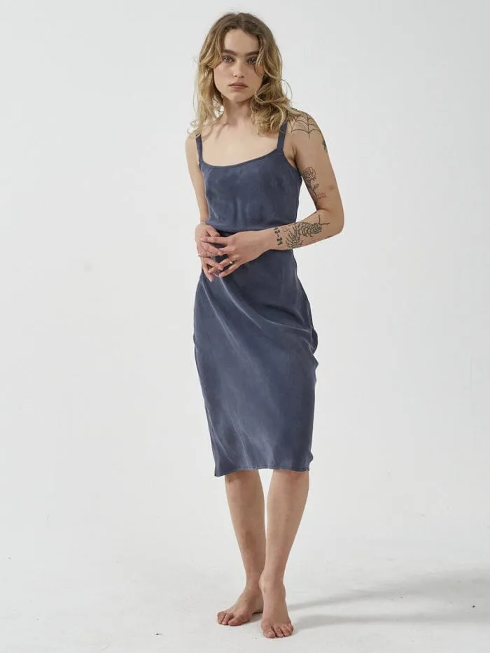 Womens Sasha Slip Dress Marine Blue Thrills Dresses