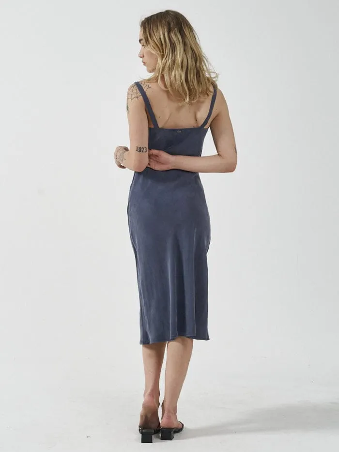 Womens Sasha Slip Dress Marine Blue Thrills Dresses