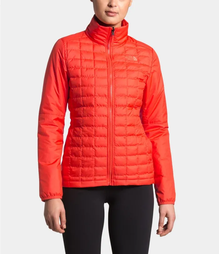 Womens ThermoBall Eco Snow Triclimate Jacket Root Brown Heatherflare The North Face Snow