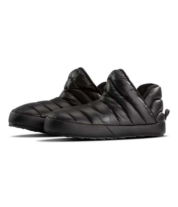 Womens Thermoball Traction Booties Shiny Tnf Blackbeluga Grey The North Face Slippers Womens Thermoball Traction Booties Shiny Tnf Blackbeluga Grey The North Face Slippers