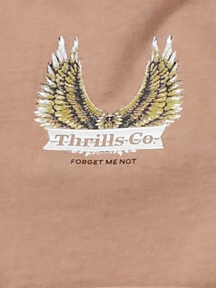 Womens Wind Beneath Super Crop Tank Cork Thrills Tops and Tees