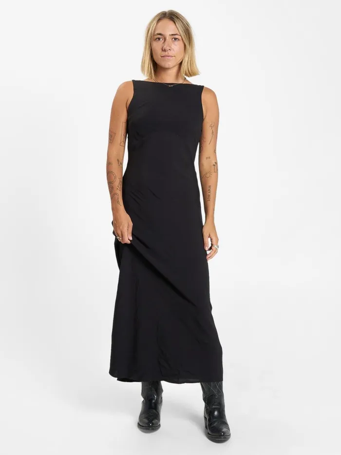 Womens Xavier Bias Dress Black Thrills Dresses