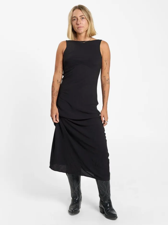 Womens Xavier Bias Dress Black Thrills Dresses