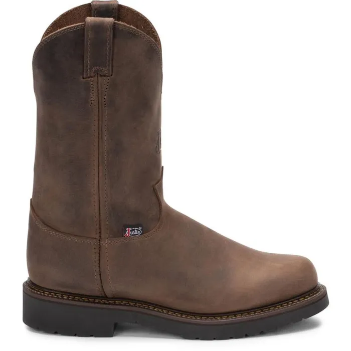 Work Men Justin Boots Balusters 11034 Work Boot Bay Gaucho 040brown041