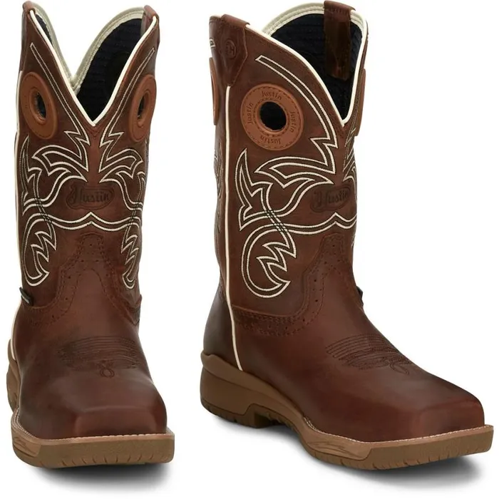 Work Men Justin Boots Nitread 11034 Nano Composite Toe Waterproof Work Boot Spice Brown 040brown041 Work Men Justin Boots Nitread 11034 Nano Composite Toe Waterproof Work Boot Spice Brown 040brown041