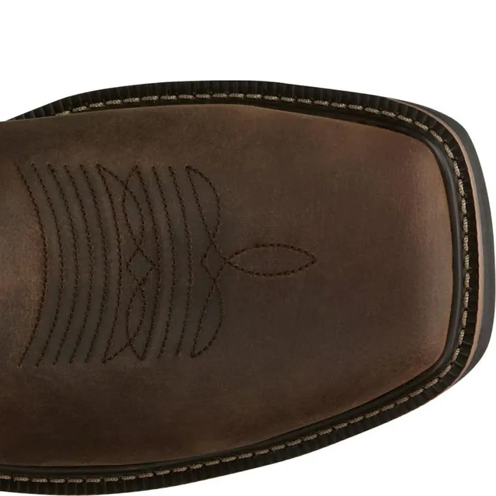 Work Men Justin Boots Switch 11034 Composite Toe Work Boot Brown