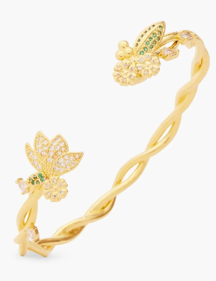 Zimmermann Bracelets Zimmermann Bloom Cuff Goldgreen 8211 Women