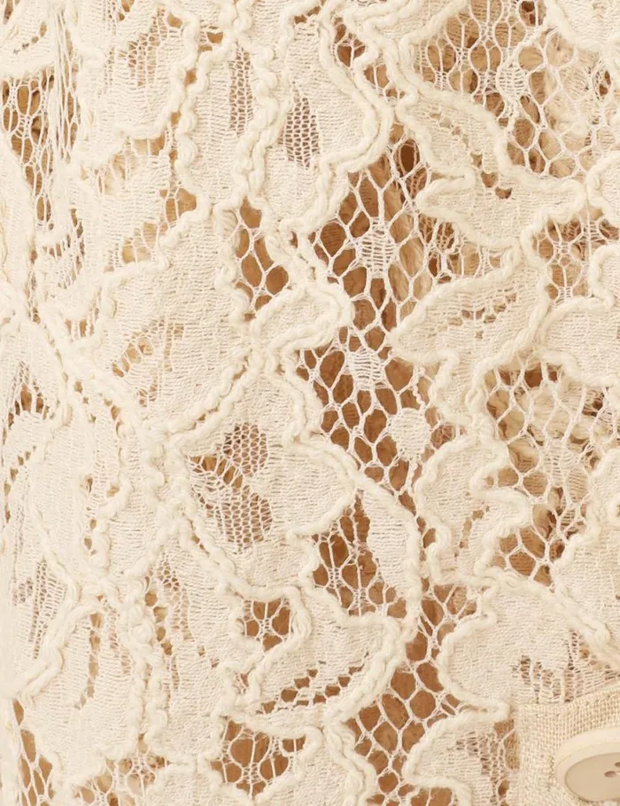Zimmermann Clothing Natura Lace Trench Dress Tea 8211 Women