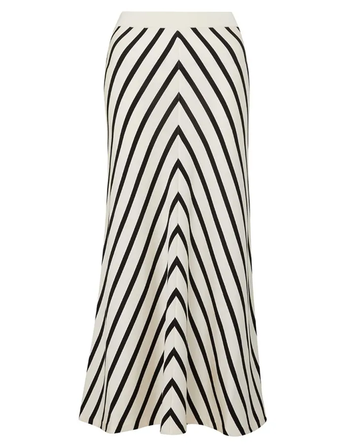 Zimmermann Clothing Natura Swing Skirt Chevron 8211 Women