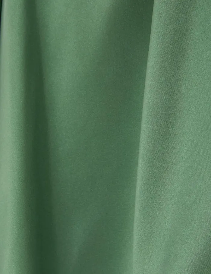 Zimmermann Clothing Silk Wrap Mini Dress Matcha 8211 Women