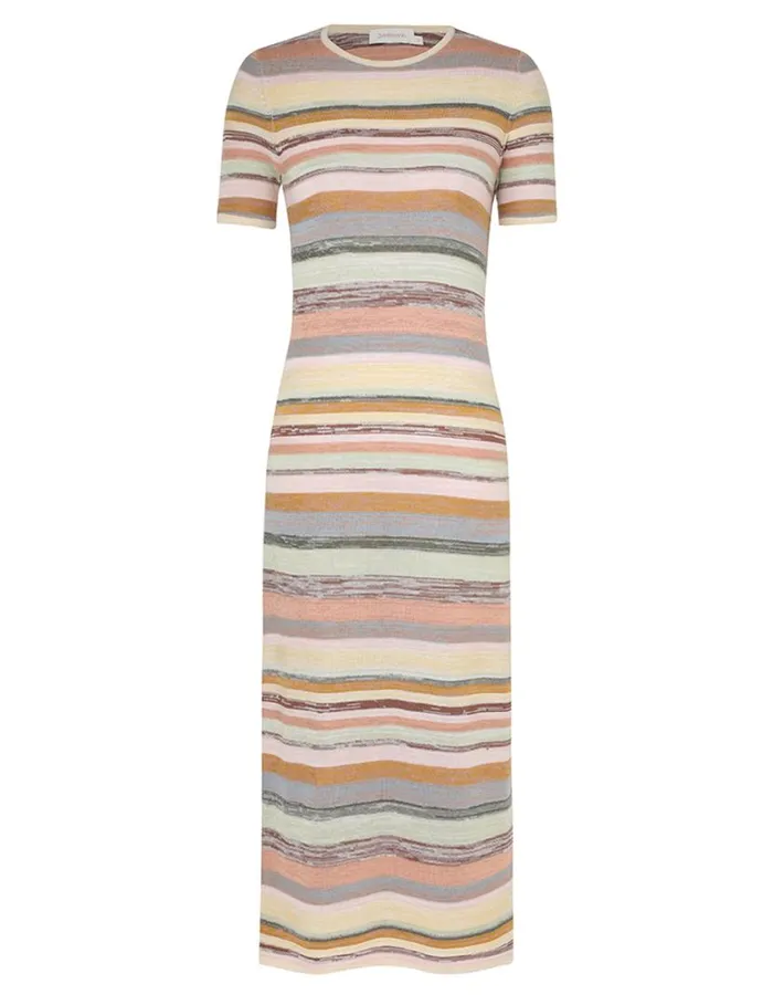 Zimmermann Dresses Natura Mouline Midi Dress Multi 8211 Women