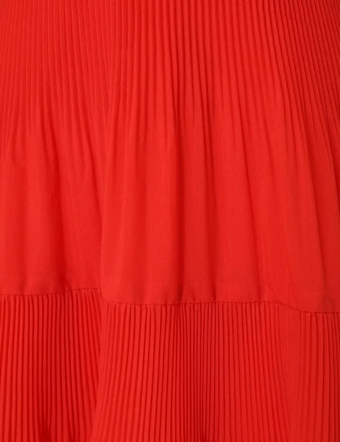 Zimmermann Dresses Pleated Midi Dress Tomato 8211 Women