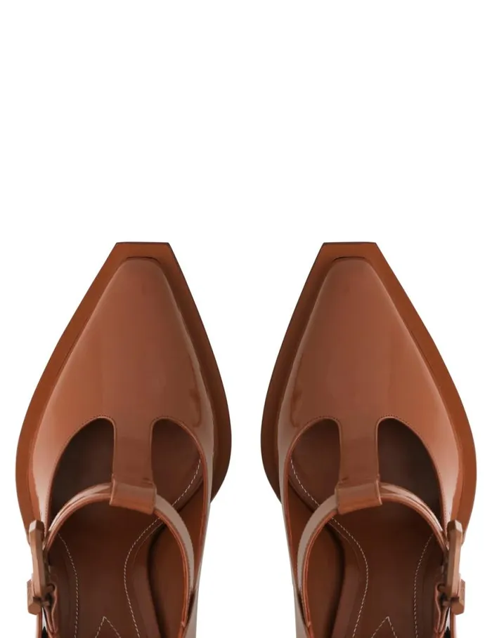 Zimmermann Heels Zimmermann Drew Pump 95 Caramel 8211 Women