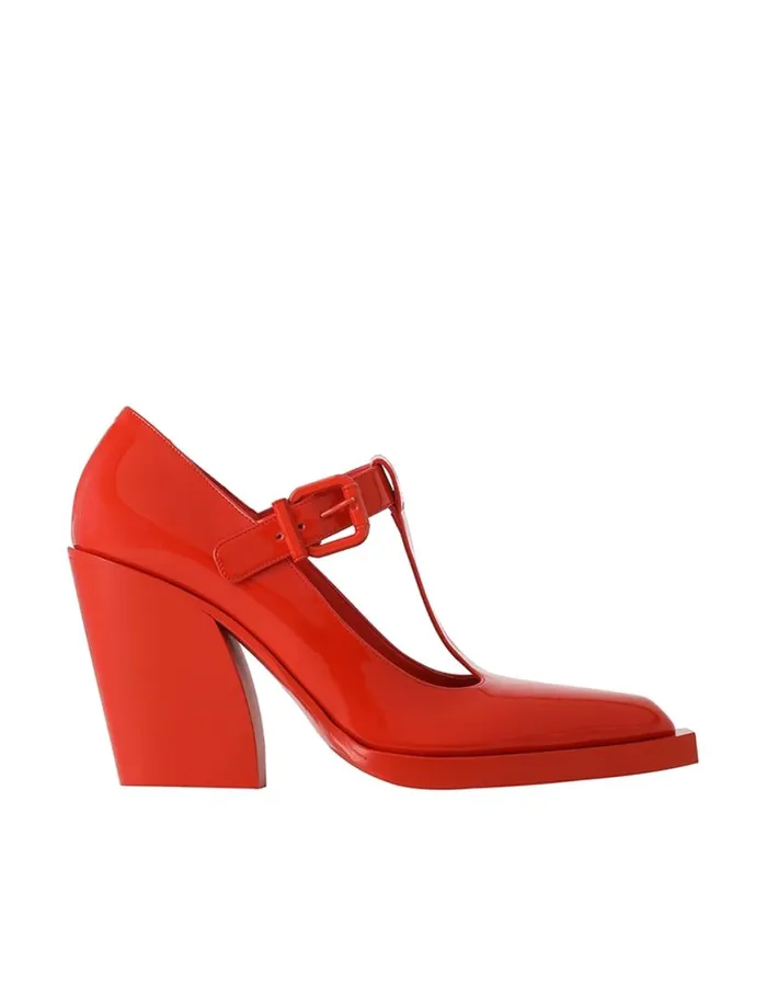 Zimmermann Heels Zimmermann Drew Pump 95 Tomato 8211 Women