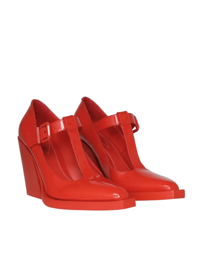 Zimmermann Heels Zimmermann Drew Pump 95 Tomato 8211 Women