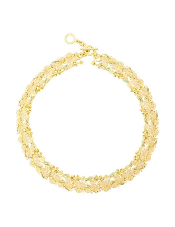 Zimmermann Jewellery Zimmermann Bloom Necklace Goldgreen 8211 Women