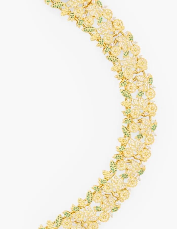 Zimmermann Jewellery Zimmermann Bloom Necklace Goldgreen 8211 Women