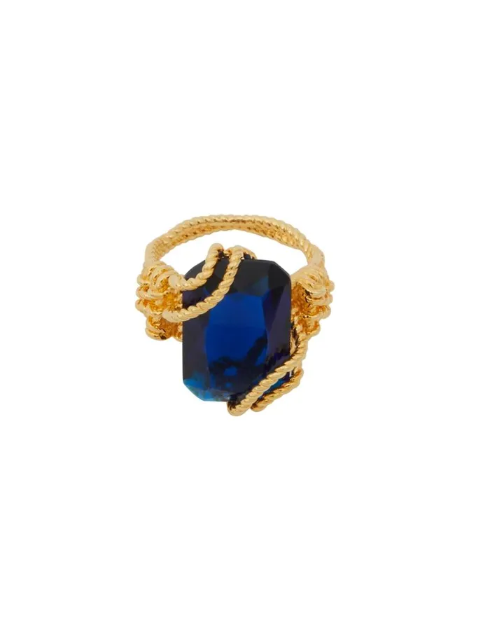 Zimmermann Jewellery Zimmermann Bloom Ring Goldsapphire 8211 Women