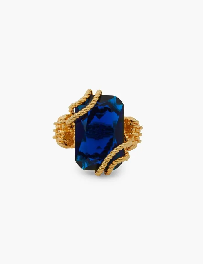 Zimmermann Jewellery Zimmermann Bloom Ring Goldsapphire 8211 Women